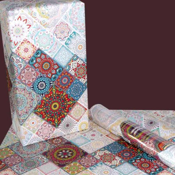 Traditional Print Gift Wrapping Paper: Add Ethnic Feel on Gifts