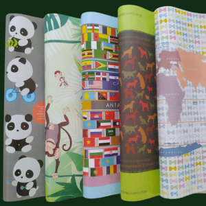 Variety of Gift Wrapping Papers with Facts, 5 Assorted Wraps