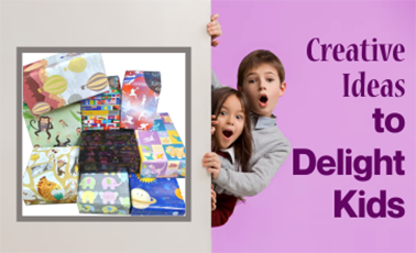 Gift Wrapping – Creative Ideas to Delight Kids