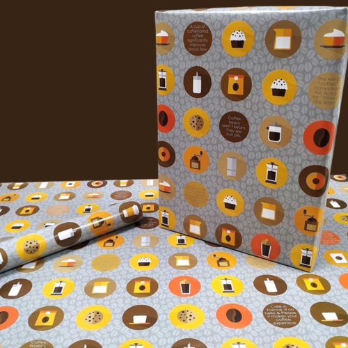 Set of 10 Exclusive Coffee Wraps for Happy & Fun Conversations