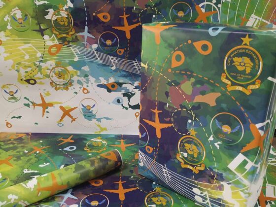 Designing & Printing | 1000 standard size gift wrapping paper