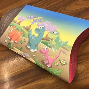 Set of 12 Dinosaurs Puffed Envelopes with Fun facts