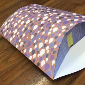 Set of 12 Purple Drops Puffed Envelopes with Fun facts