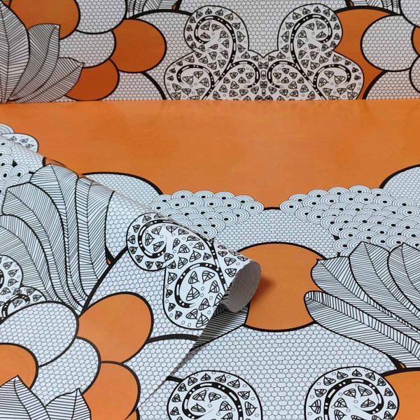 Festive Start of the Day with Calming Zen patterns  |  25 Wrap Paper roll - Image 4