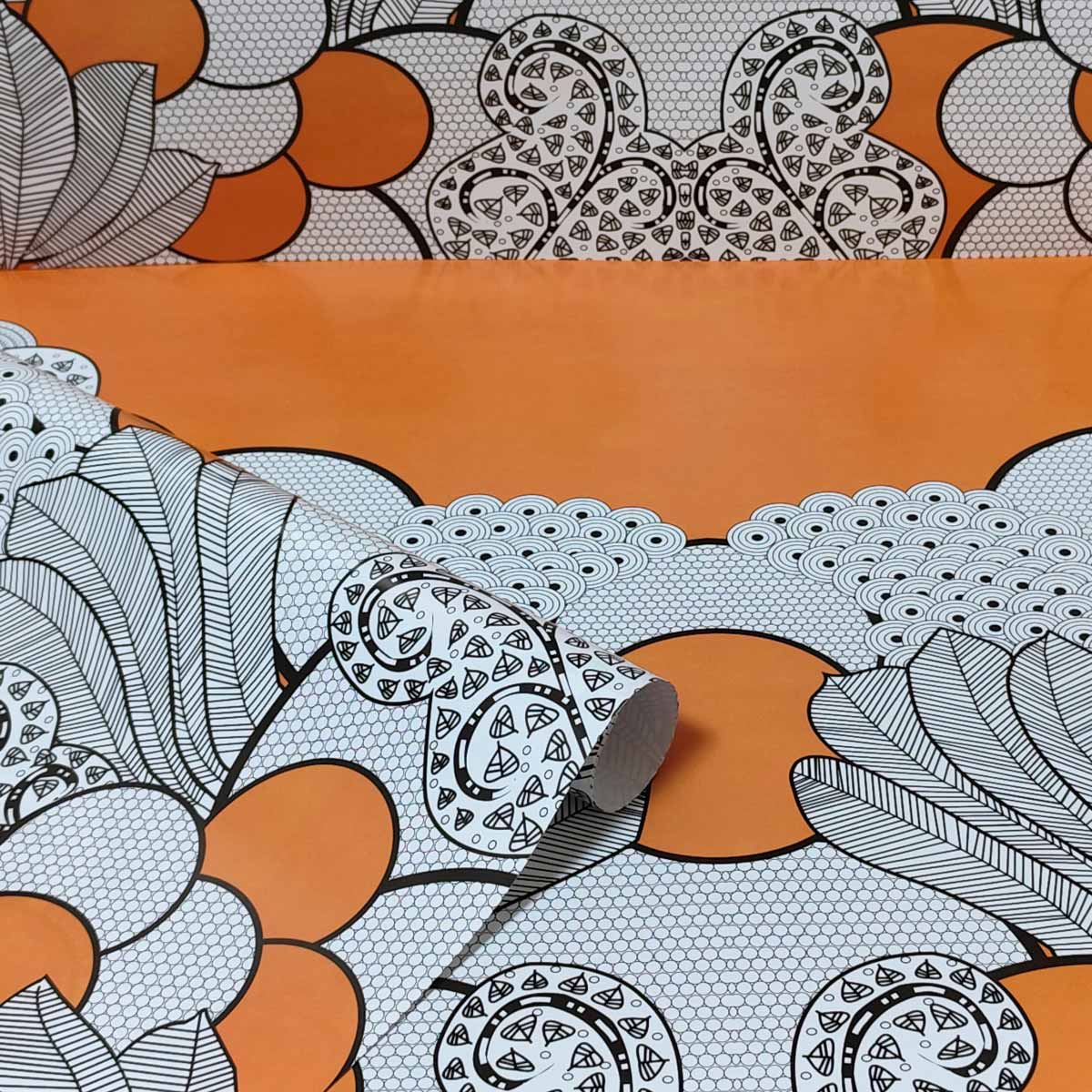 Festive Start of the Day with Calming Zen patterns  |  25 Wrap Paper roll - Image 4