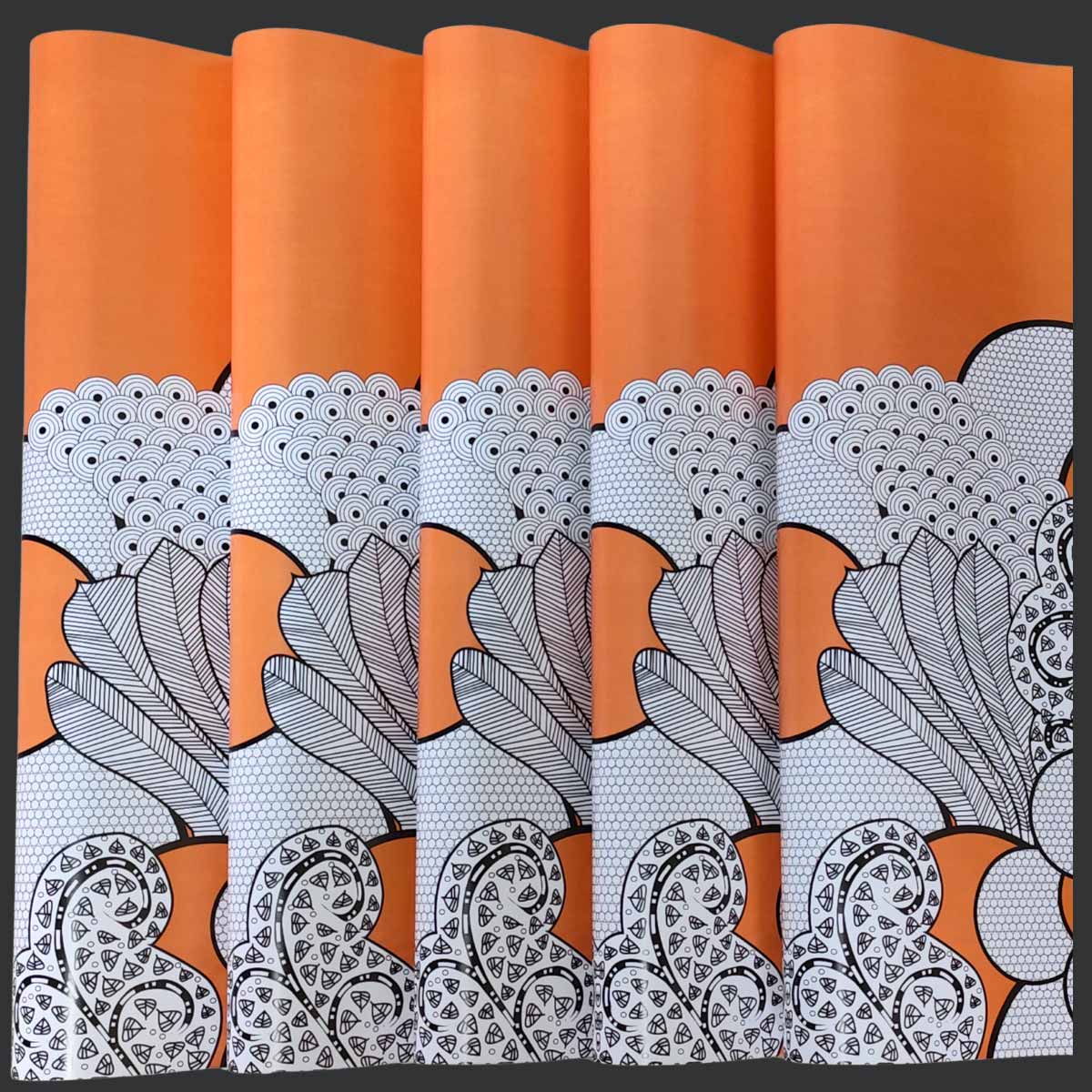 Festive Start of the Day with Calming Zen patterns  |  25 Wrap Paper roll - Image 5