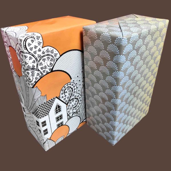 Calming Zen with Forever Soothing Lotus | Set of 20 Gift Wrapping Paper to celebrate - Image 2